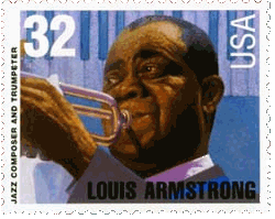 Louis Armstrong Commemorative Stamp